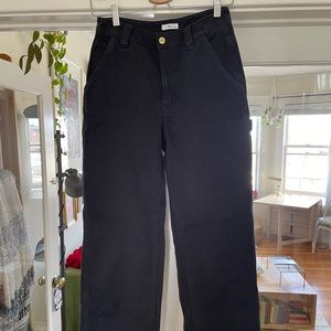 Aritzia TNA Cargo Pants Black